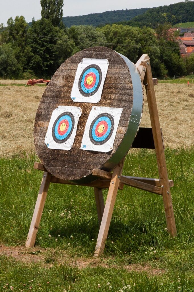 target, objectives, goal, archery, meet, bow